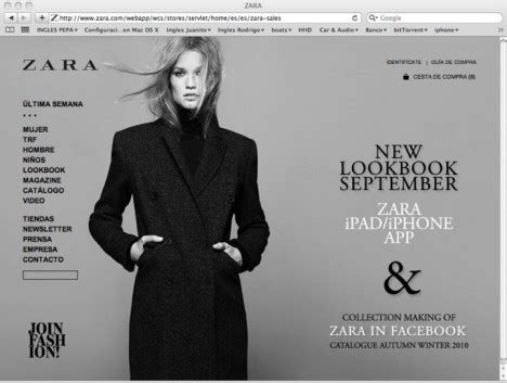 zara online store.